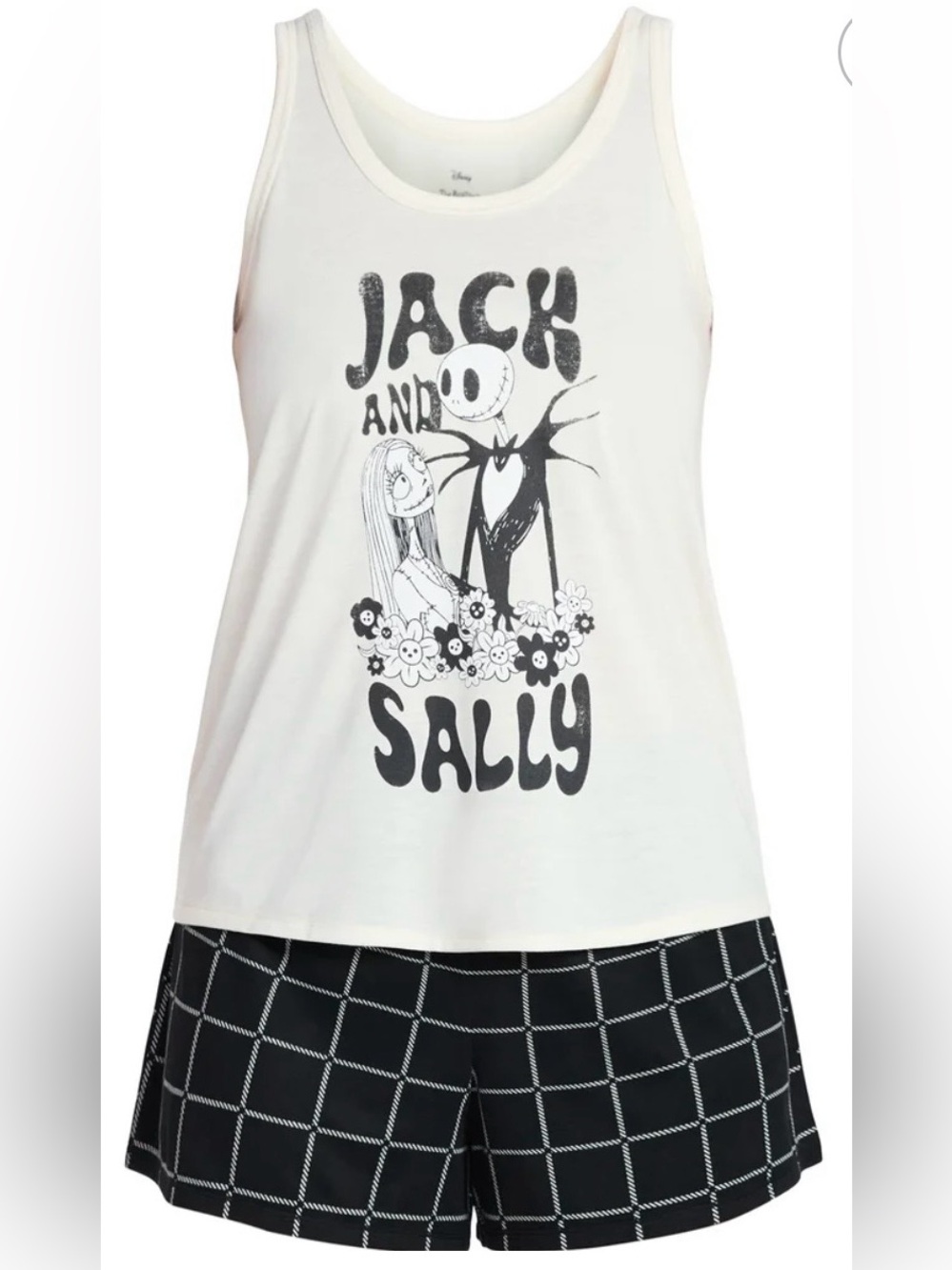 Disney NBC Tank Too & Shorts Women’s Loungewear Sleepwear